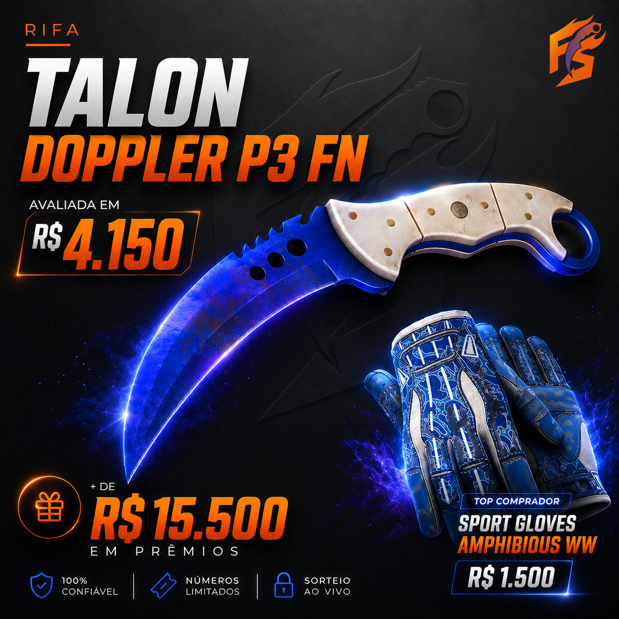 #18 - Talon Doppler P3 + Top comprador + EV